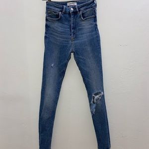 High Waisted Skinny Jeans from ZARA (1980s)